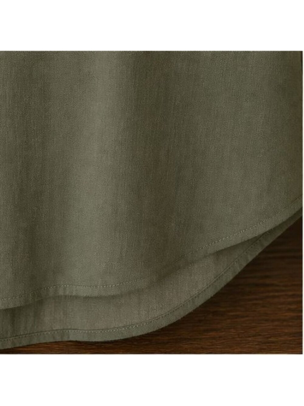 Olive Ruffle Blouse - Picture 6 of 6